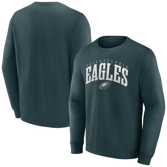 NFL Tops Nfl Philadelphia Eagles Mens Varsity Letter Long Sleeve